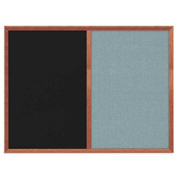 Slim Style Indoor Enclosed Corkboard, 12